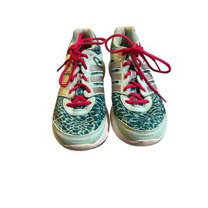 Adidas Durango adiprene & cheetah print running shoes, sneakers women’s 8.5.